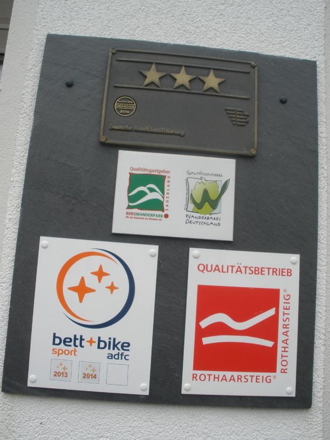 Landhotel Gasthof Zur Post Langewiese 외부 사진